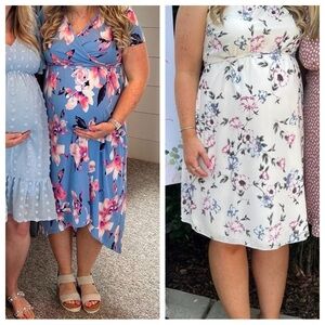 Floral Print Women's Maternity Dress Bundle